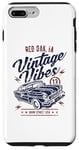 iPhone 7 Plus/8 Plus Red Oak Iowa USA Vintage Vibes Classic Car Distressed Design Case