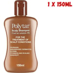 Polytar Scalp Shampoo 150ml Treats Psoriasis Seborrhoeic Dermatitis Itchy Eczema