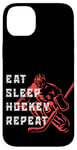 Coque pour iPhone 14 Plus The Real Evolution Of Hockey, Ice Hockey T-shirt, Hockey