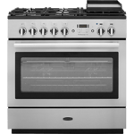 Rangemaster Professional Plus FX PROP90FXDFFSS/C 90cm Dual Fuel Range Cooker - Stainless Steel / Chrome - A Rated