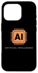 Coque pour iPhone 16 Pro Technologie de puce informatique intelligence artificielle IA