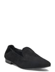 Biatracey Loafer Suede Loafers Låga Skor Black Bianco