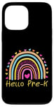 iPhone 13 Pro Max First Day Of Team Pre-K Squad Crew Teacher Rainbow Case