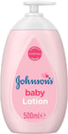 Johnson's Baby Lotion - Gentle and Mild for Delicate Skin 24h, 500 ml