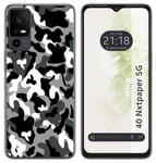 Housse En Silicone Pour TCL 40 NXTPAPER 5G Design Neige Camouflage Dessins