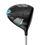 Wilson Staff Golf Club, D9 Driver, For Women, 14.0 Degree loft, L-Flex, For Right-Handers, Black/Blue, WGW470015