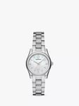 Emporio Armani AR11557 Women's Mother Of Pearl Dial Bracelet Strap Watch, Silver