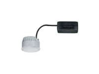 Paulmann 93072, Indbygget Lysplade, 1 Pære(R ), Led, 6 W, 4000 K, Satin Stål