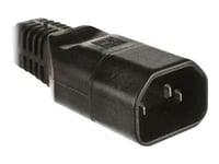 Microconnect - Strøm-Konnektor - Iec 60320 C14 - Ac 250 V - 10 A - Sort