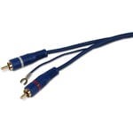 Adnauto - Cable rca Stereo Male vers Male avec cable de remote 5m