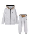 HUGO BOSS Kids' Hoodie & Joggers Set, Grey