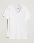 Bread & Boxers 2-Pack V-Neck T-Shirt White