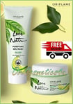 Oriflame Love Nature Purifying Gel Wash & Face Lotion with Tea Tree & Lime