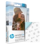 HP Zink Sprocket 2x3 Inch Premium Sticky-Back Photo Paper 20 Sheets