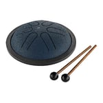 Meinl Sonic Energy Mini Steel Tongue Drum, A Major, Navy Blue