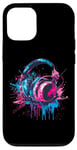 iPhone 12/12 Pro Headphones Music DJ Splash Music Lover Music Headphones EDM Case