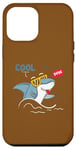 Coque pour iPhone 12 Pro Max Cool Dude – Soyez votre auto-rester au frais – Requin cool avec lunettes