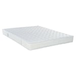 Essenzia - Matelas delice tres ferme 160x200 Mousse - Blanc