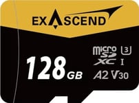 Karta Exascend Catalyst Microsdxc 128 Gb Uhs-I/U3 A2 V30 (Ex128gusdu1-Ad)