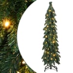 Kunstigt juletræ med 60 LED'er 120 cm