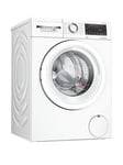 Bosch Series 4 Wna134U8Gb 8Kg Wash, 5Kg Dry, 1400Rpm Spin Washer Dryer - Large Led Display, Speedperfect, Eco Silence Drive, Wash And Dry 60 Mins, Iron Assist, Reload - White