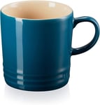 Le Creuset Stoneware Coffee Mug, 350 Ml, Deep Teal, 70302356420002