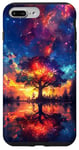 Coque pour iPhone 7 Plus/8 Plus Arbre de vie spirituel Yoga Nature paisible et spirituelle