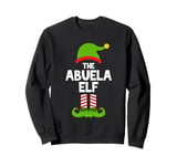 Family Abuela Elf Christmas Matching Pajama Funny Sweatshirt