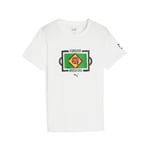 Puma Boys Neymar Jr Football T-shirt - White - Size 7-8Y