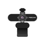 Foscam - Webcam 1080P USB avec Microphone intégré pour Ordinateur - W21 Argenté