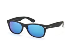 Ray-Ban New Wayfarer RB 2132 622/17, RECTANGLE Sunglasses, MALE, available with prescription