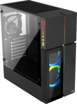 Aerocool Playa Midi-Tower Tempered Glass - Black