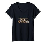 Womens Lord of the Rings - War of the Rohirrim Logo V-Neck T-Shirt