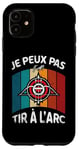 Coque pour iPhone 11 Tir à l'arc archer Arc l'archerie tireur humour 2025