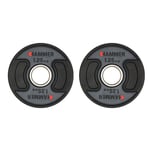 Hammer Sport Viktskivor PU 2x1,25 kg weight discs Ha4705