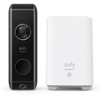 Eufy Video Dual Cam 2K Doorbell Battery + HomeBase 2