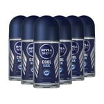 Deo Roll On Cool Kick 6 x 50 ml