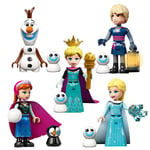 5 st/set Frozen Series Minifigur Byggklossar Actionfigur Leksaker Present till Barn