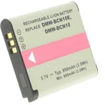 Batteri till BP-DC14-E för Panasonic, 3.7V, 770 mAh