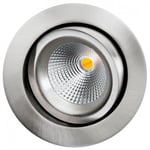 SG Armaturen Isosafe DTW Downlight 520 LM, 220–230 V Børstet stål