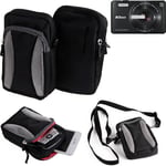 Étui appareil photo sac à bandoulière pour Nikon Coolpix S7000 coque housse