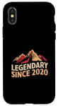 iPhone X/XS Legendary Since 2020 Birthday Hiking Hiker Mountain Vintage Case