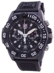 Luminox NAVY SEAL Chronograph Date XS.3581 Quartz Rubber Strap 200M Mens Watch