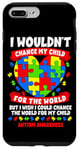 iPhone 7 Plus/8 Plus Autism Mom Mother Mama Heart Wouldn't Change My Child Case