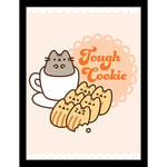 Pyramid International Pusheen (Tough Cookie) Collector's Print – Playful Artwork for Pusheen Fans, Featuring the Popular Tough Cookie Theme