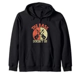 The Bass Doesn't Lie Bassist Player Musician Band Zip Hoodie