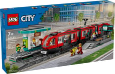 LEGO Downtown Streetcar and Station 60423