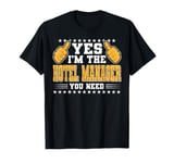 Retro Profession I'm The Hotel Manager T-Shirt