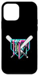 iPhone 12 mini Baseball Home Plate Drip 2 Ice-Cream for Softball Case