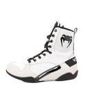 Venum, Elite Chaussures de boxe, Homme, 37.5, Blanc/Noir